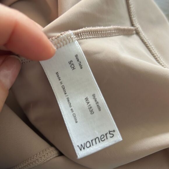 Warner's Shaping Full Slip Beige Sz-Small - Picture 2 of 9